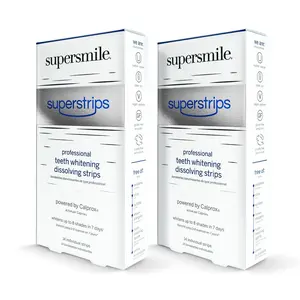 Supersmile Superstrips Dissolving Teeth Whitening Strips Duo
