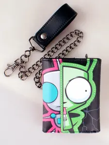 High-Quality Three-Fold Chain Wallet, Trifold Wallet, Stylish Personal Card Holder, Exquisite Cardholder, ID Window, Fashionable and Unique Design, Perfect for Daily Use