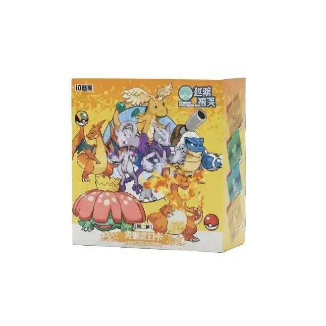 Pokémon Origin Eif 2.0 Lenticular Collectors Box - 10 Pack of Cards Featuring Charmander Squirtle & More - Stunning Lenticular Design for Unboxing and Display