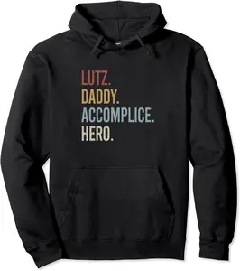 Lutz Daddy Accomplice Hero Retro Style Vintage Pullover Hoodie - Emilyschwe Shop 78B09FKS82FZ