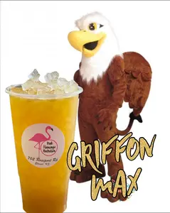 Griffon Max Loaded Tea - 298mg Caffeine, Zero Sugar, 3.75 Calories, Orange & Pineapple Flavors, Natural Energy Boost