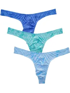 Men's Underwear Set, Underwear All Seasons, Breathable Mesh Design, Print, Comfortable Daily Wear, Stylish & Functional Men's Undies, Ideal for Everyday Use