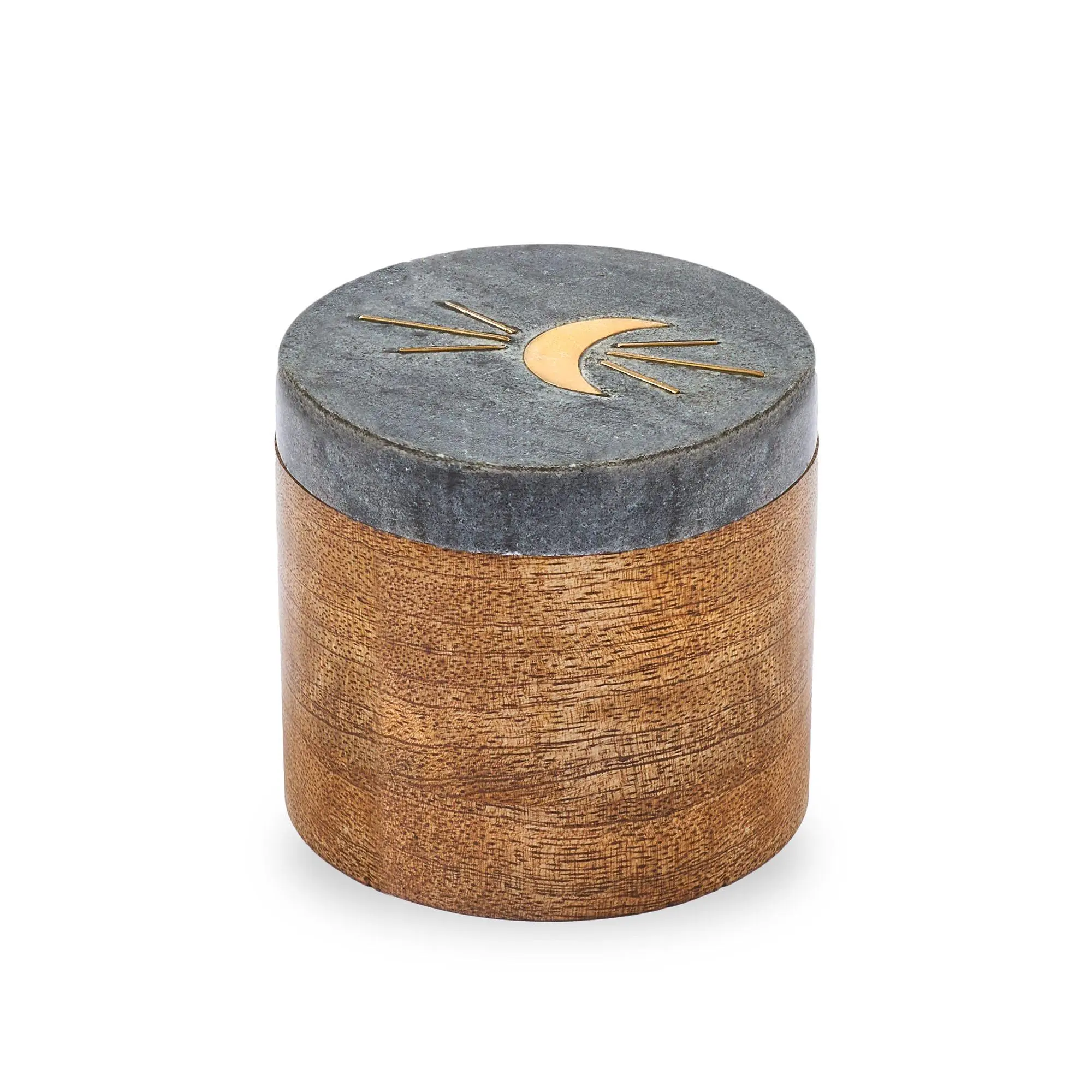 Indukala Moon Round Keepsake Box Indukala Moon Round Keepsake Box