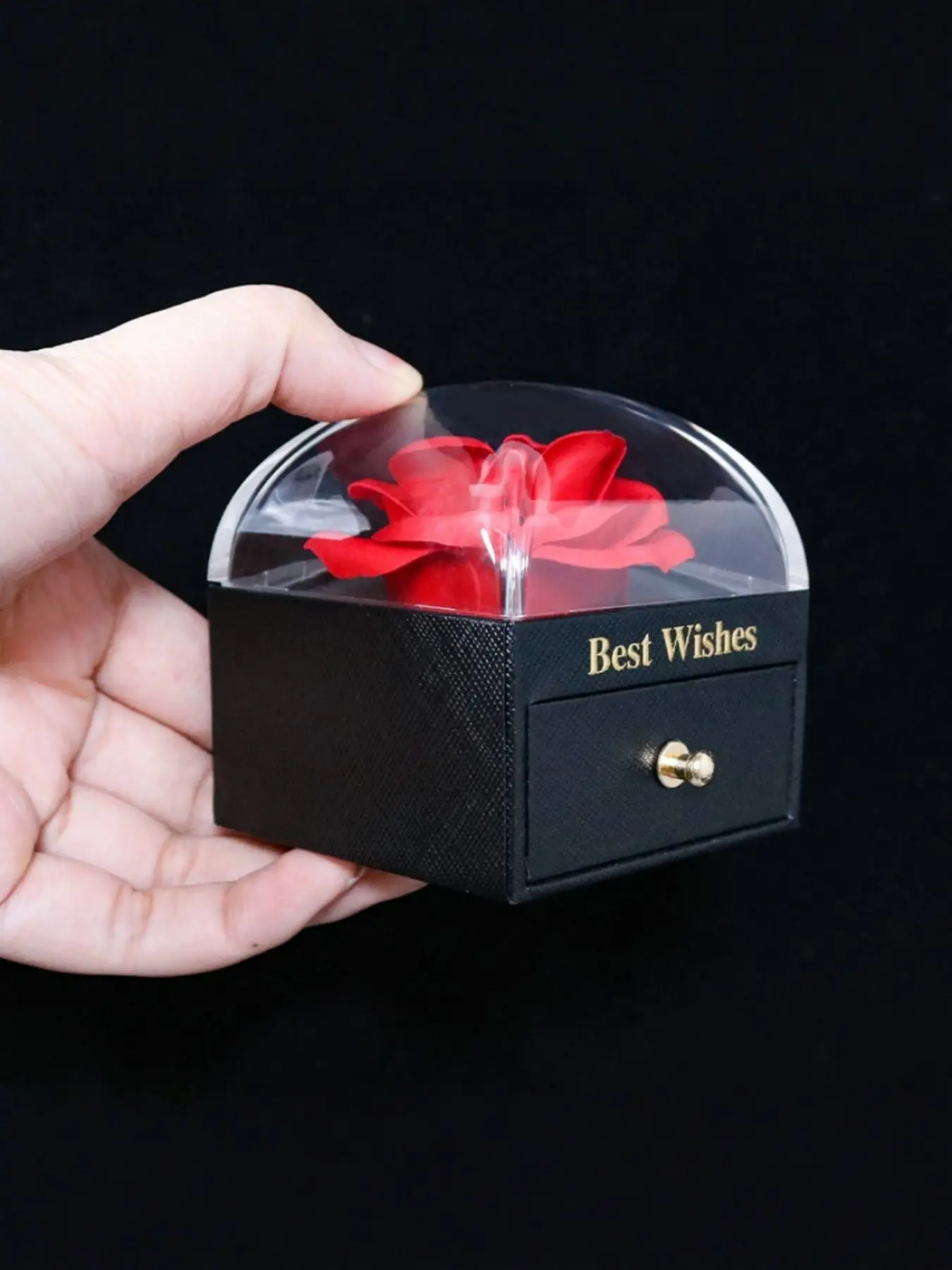Creative Candy Color Valentine's Day Jewelry Beautiful Gift Box, Single Layer Ring Earrings Pendant Necklace, Christmas Ornament Mother's Day Present Packaging