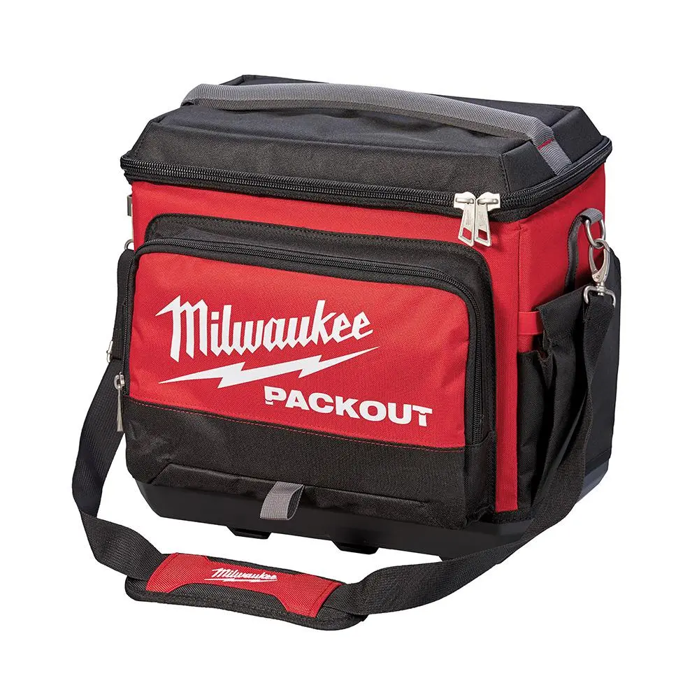 212 MAIN Jobsite Thermal Lunch Carrier - Insulated Travel Cooler with Ballistic Material, Leakproof Insulation, Metal Hardware, Bottle Opener, Tape Measure Clip, Holds Ice for Up to 24 Hours for Camping, Hiking/Light Outdoor
