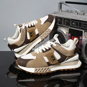 Men's Breathable Lightweight Sports Shoes with EVA Cushioning & Anti-Slip Rubber Sole - Low-Top Design, PU/Fabric Upper, White/Green Accents for Running, Gym, Walking, Gym Shoes, Gym Footwear, Modern Sneakers, Casual Sportswear, Fabric Upper Footwear