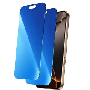 2 Pack for  17 Pro  Screen Protector [6.3 inch] Anti-Spy Private Tempered Glass Film Accessories Anti-Blue Light 9H Hardness No-Bubble Full Coverage Easy Installation