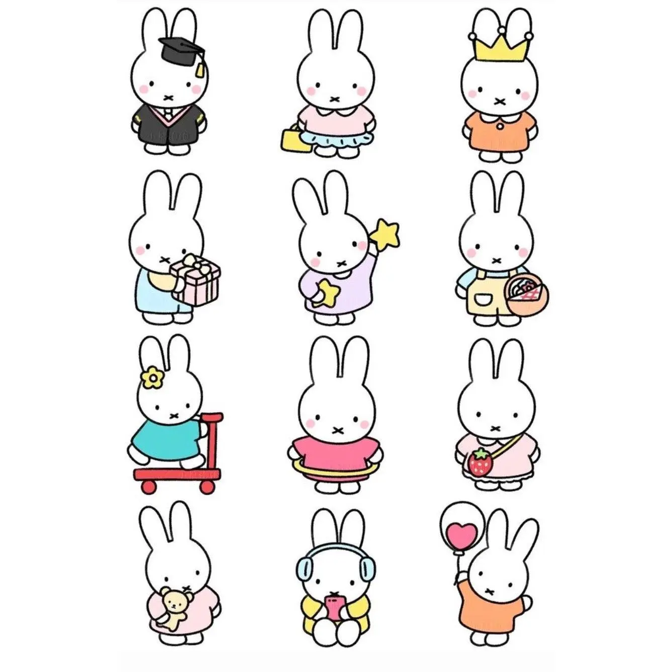 miffy stickers