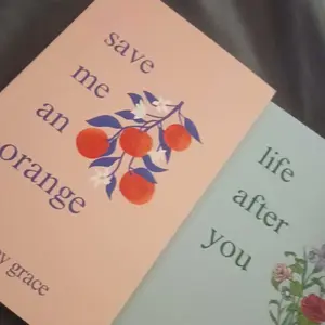 Hayley Grace 2-Piece Literature Book Bundle - "Save Me an Orange" and "Life After You" Series Reading Materials, Series Book Bundles