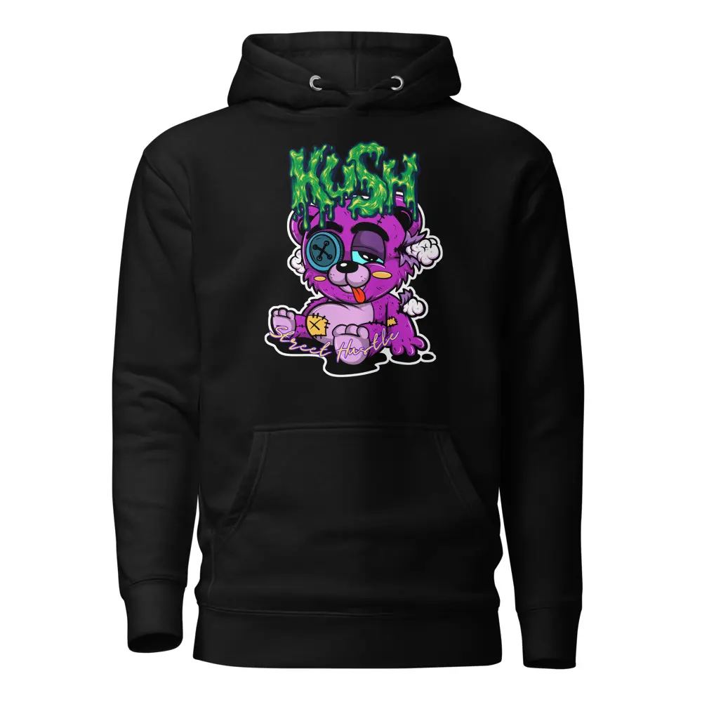 Kush Bear Cotton Heritage M2580 Unisex Premium Hoodie