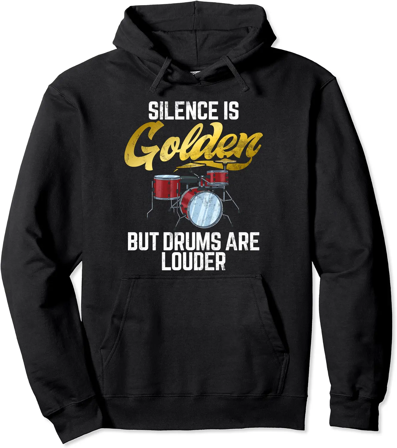 Vintage drummer saying for drums player retro musician drums Pullover Hoodie - Rosazamorap Shop 87B0CK5VJRJ1
