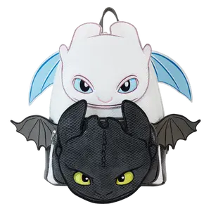 How to Train Your Dragon Light & Night Fury Cosplay Mini Backpack