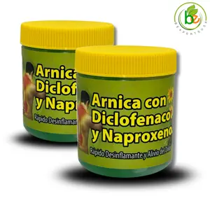 VIRAL 2 Pack Arnica Gel(Massage Balm)–4.23 oz(120 g) Full-Body Muscle Support Herbal Pomada Muscular for Massage & Recovery Formula Mejorada – Soothing Natural Care