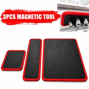 Automotive Repair Tool Storage Kit - Magnetic Pads with Flexible Picking Trays, Multi-Set Combination Support, Anti-Slip Worry-Free Storage Solution for Automotive Repair Scenarios