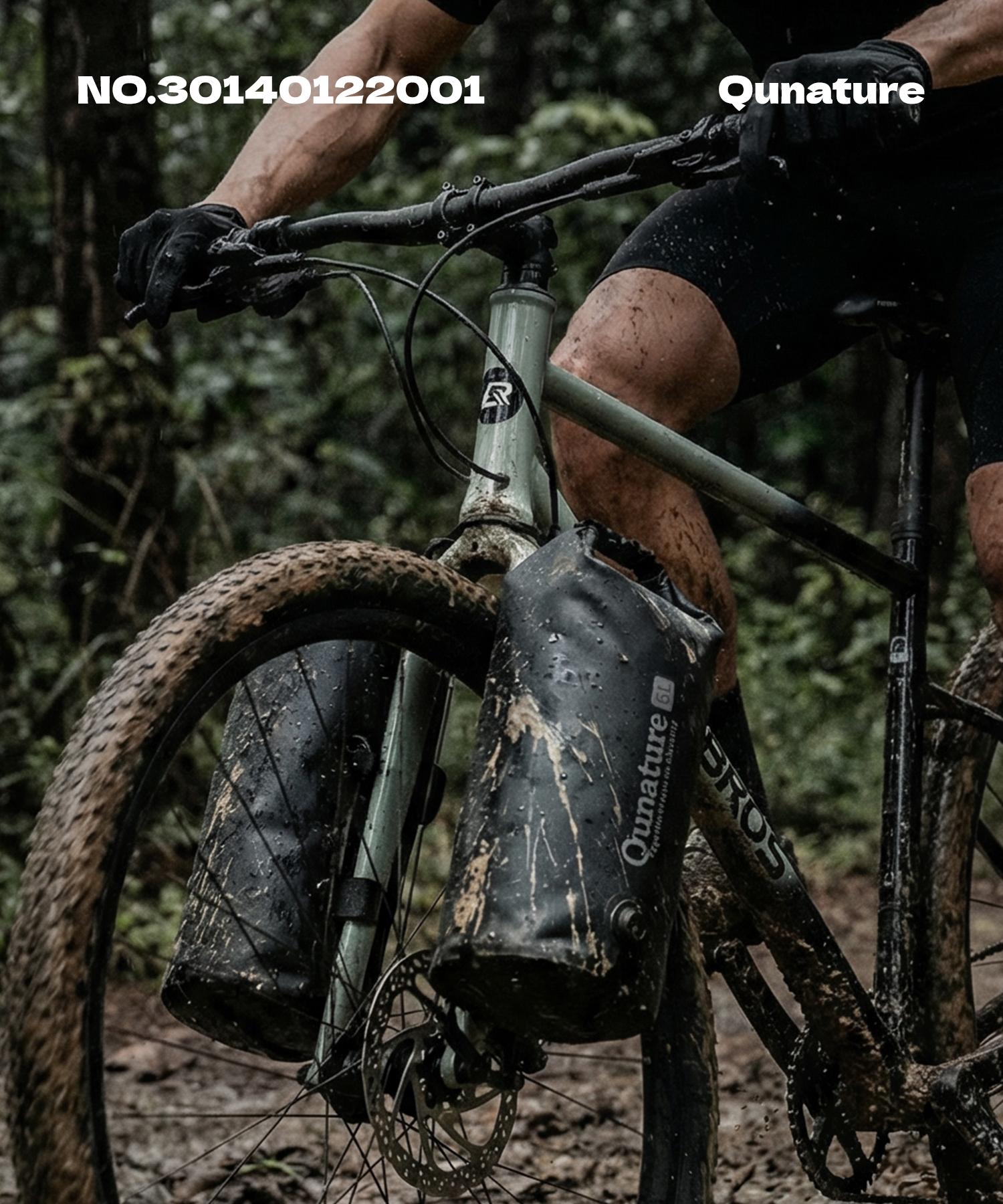 Bike Magnetic Front Fork Bag Waterproof Bike Pannier Bag for Mountain Bike Accessories