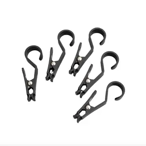 Outdoor Camping Hook, Windproof Hook, Tent Hook, Lightweight Awning Clip and Hook, Suitable for Awnings, Boats, Outdoor Camping, Camping Accessories