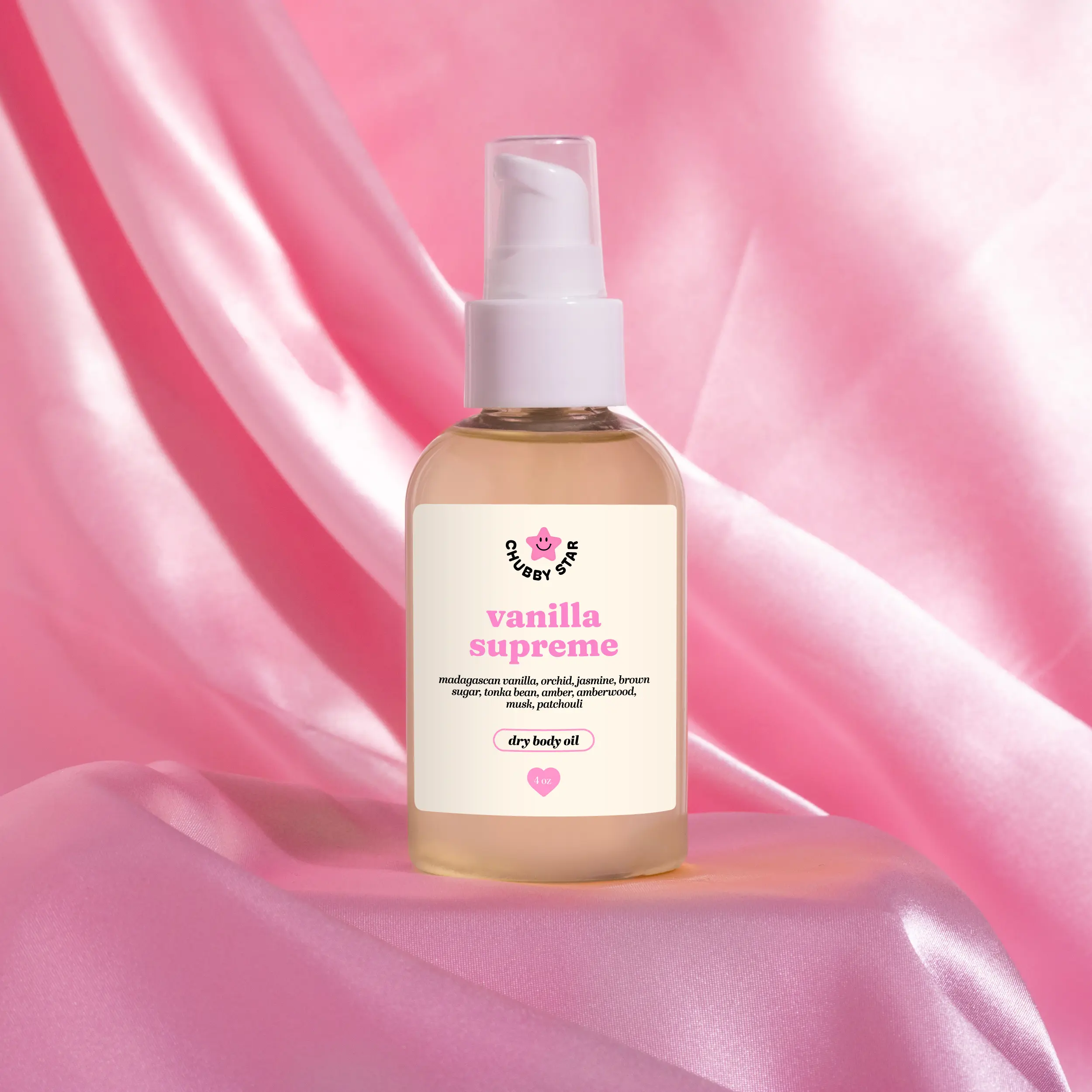 Vanilla Supreme Body Oil - Gourmand Vanilla Scented 4 oz Moisturizing Dry Body Oil with Long Lasting Scent Aroma
