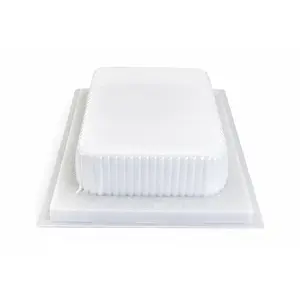 Extra Large Rectangular Gelatin Mold – Molde Rectangular para Gelatina – 6L Plastic Jello Mold for Gelatin & Cold Desserts – Made in Mexico