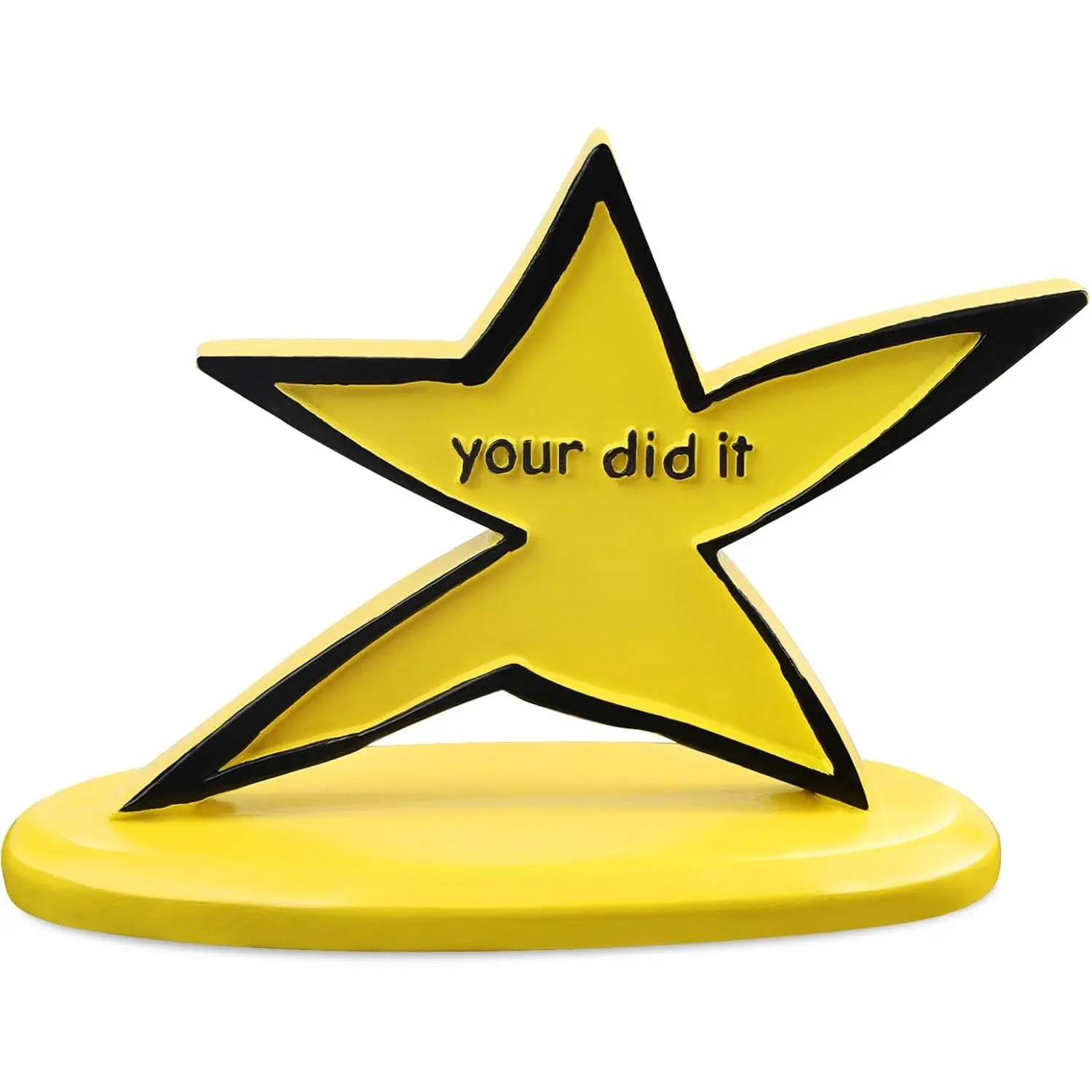 Funny  Trophy with Humorous Your Did It Inscription - Funny Graduation  Gifts for Coworkers Cute Desk Decor Birthday  Encouragement  Funny Gag Gifts