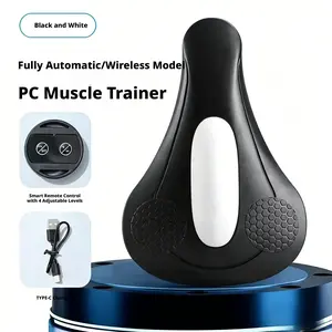 Electric PC Muscle Home Use Pelvic Floor Rehabilitation Trainer Hip & Pelvic Muscle Massager Vibrating Pelvic Floor Trainer Wireless Remote Control Vibration Massager Electric Pelvic Floor Muscle  Universal Fitness Device