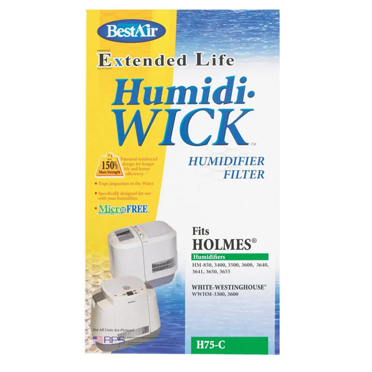 212 MAIN Home Humidifier Wick Filter - Multifunctional Replacement Part for HM3500 Household Appliances with Enhanced Filtration Performance