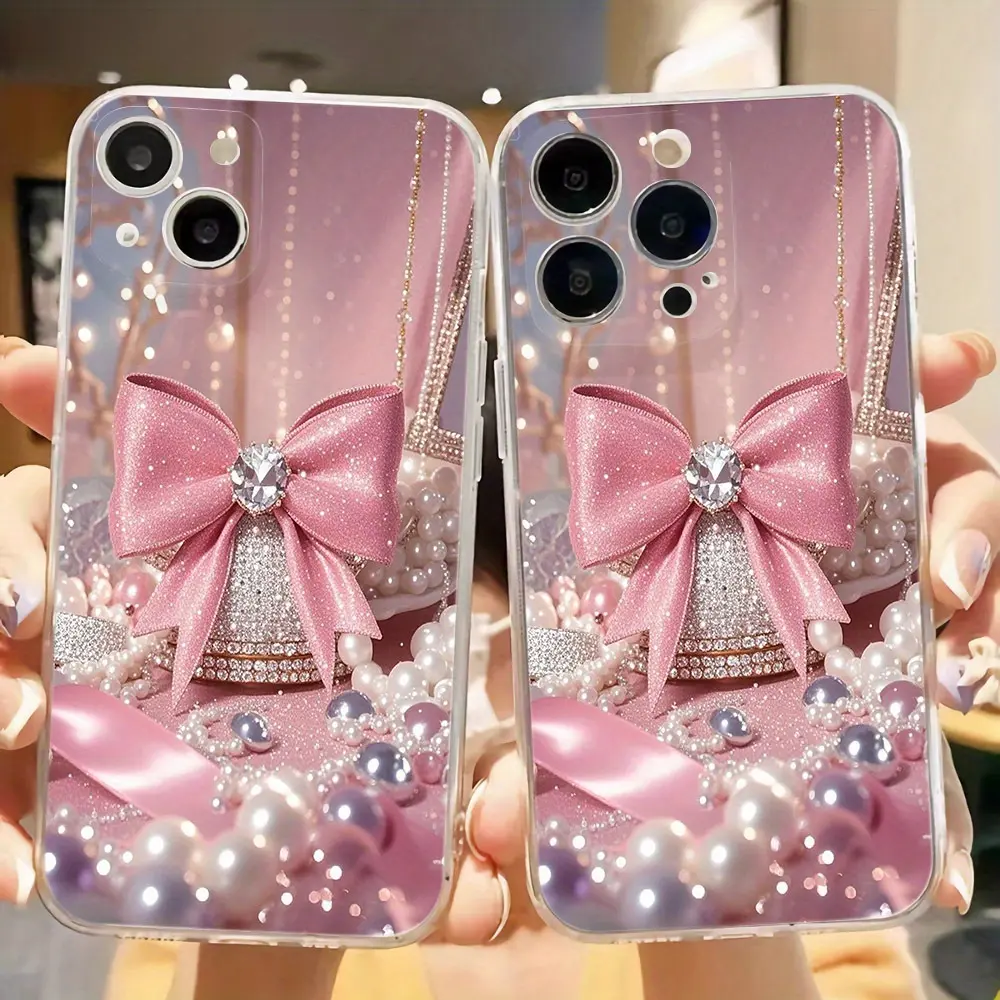 Whitewash Brilliant Mobile Phone Shell B338 for iPhone 16/15/14/13/12/11/Plus/Pro/Pro Max Series - Shockproof Case, Stylish Design