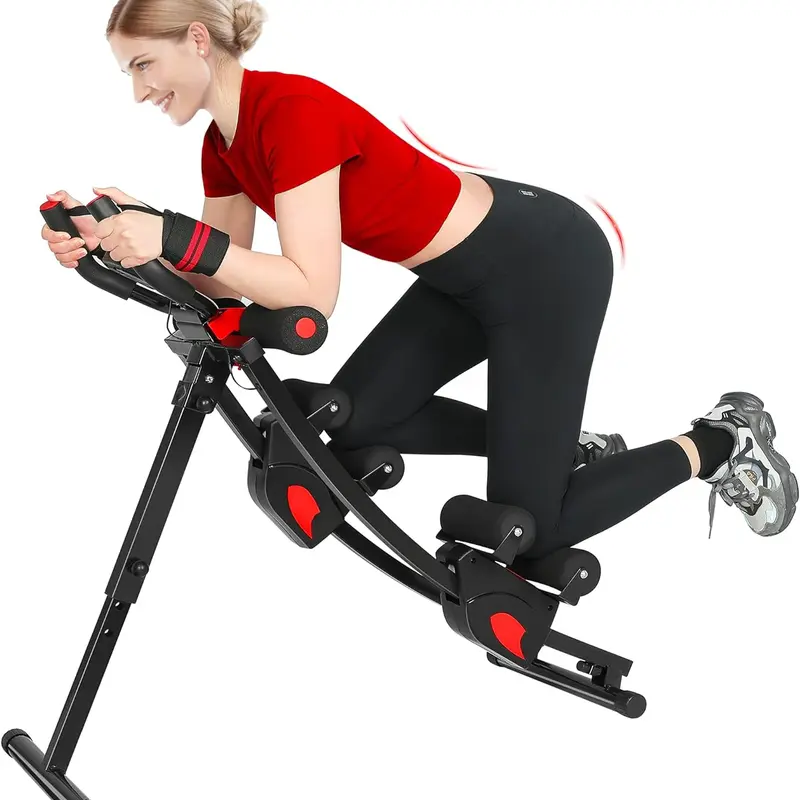 Ab Machine for Home Gym, Foldable Abdominal Equipment for Core Workout, Maquina Para Hacer Ejercicio en Casa Fitness Equipment