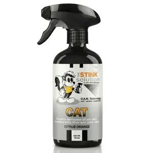 Cat Odor Eliminating Spray in Citrus Orange 16 oz.