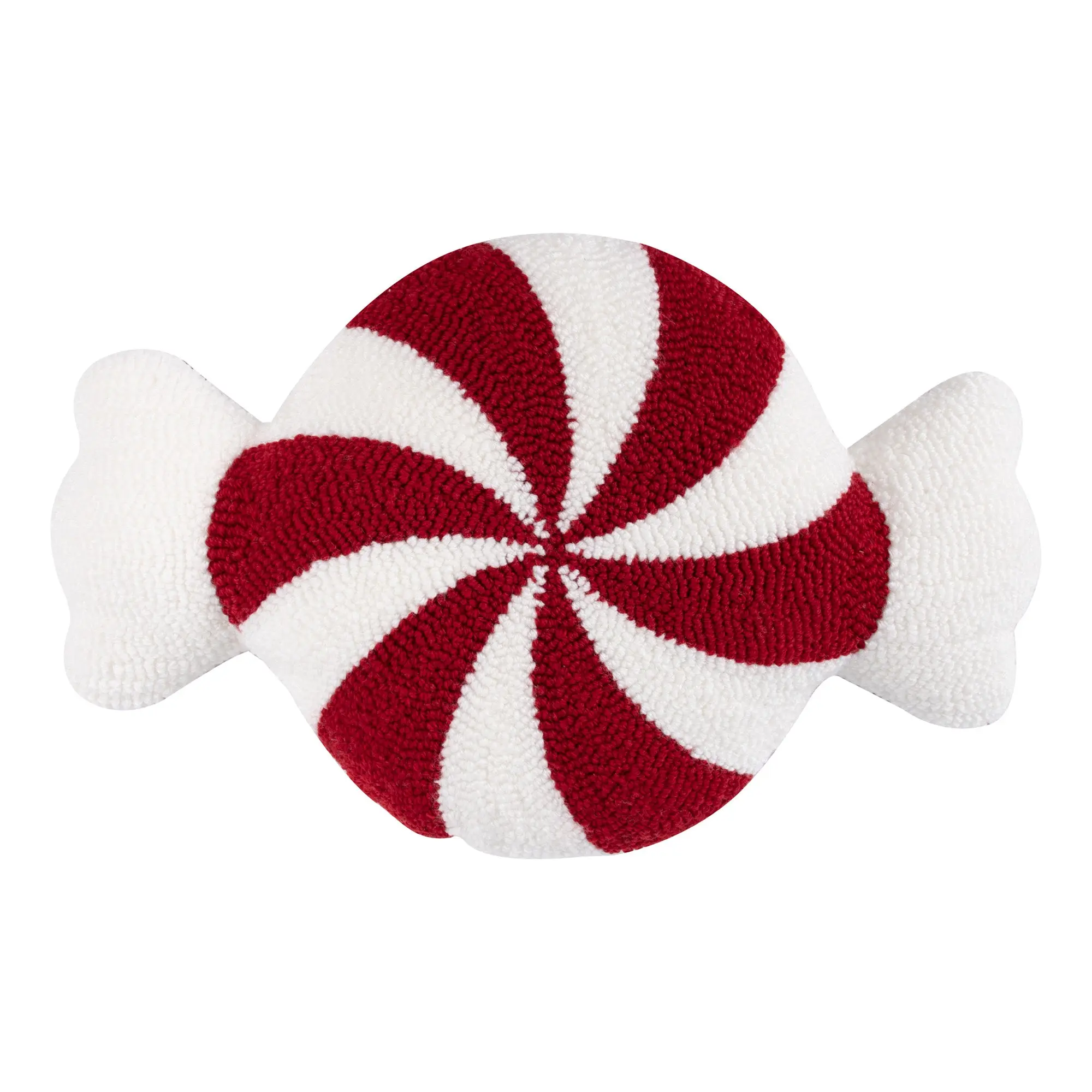 Nutcracker Candy-Shaped Soft Textile Pillow, Unique-Form Home Decor for Bedroom Living Room Accent