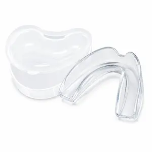 Sports Mouth Guard with Case, Moldable Boil and Bite Mouthguard, Ideal for Boxing, Mma, Football, Basketball, Wrestling, Sports Mouthguards
