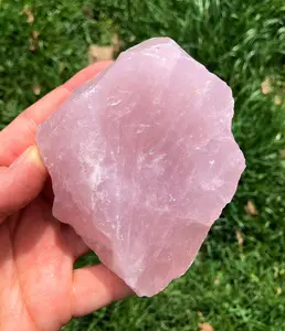 Raw Rose Quartz Stone - Rough Natural Stone