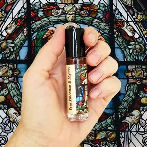 Frankincense and Myrrh Perfume | Roll-on Perfume Oil | Woods, Resins, & Spices Unisex Fragrance