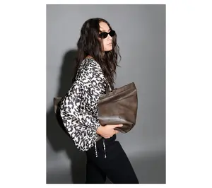 RM Studio x Rebecca Minkoff Lantern Sleeve Blouse