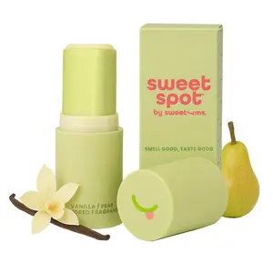 SWEETUMS Sweet Spot Vanilla Pear Flavored Fragrance Stick - Functional & Kissable for Intimacy & Mood Uplift - Vegan & No Spills Aroma Scented Long lasting perfume