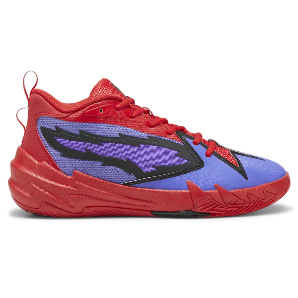 PUMA Mens Scoot Zeros Pred Basketball Sneakers Shoes - Purple, Red PUMA Mens Scoot Zeros Pred Basketball Sneakers Shoes - Purple, Red