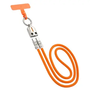 1.2m Wrist Strap 240w USB-C to Type-C Fast Charging Cable, Portable Keychain, Braided Crossbody Line for iPhone