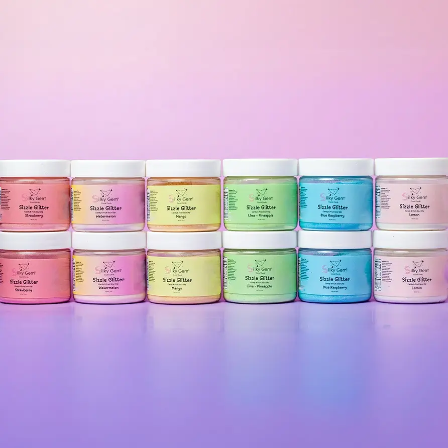 Sizzle Glitter Sour Powder For Fruit & Candy Sizzle Glitter Sour Powder For Fruit & Candy