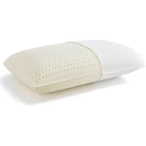 Talalay Latex Pillow,  Size Bed Pillow for Sleeping, Extra Soft  Latex Sleeping Pillow for ,  or Side Sleepers, Removable Breathable Cotton Cover