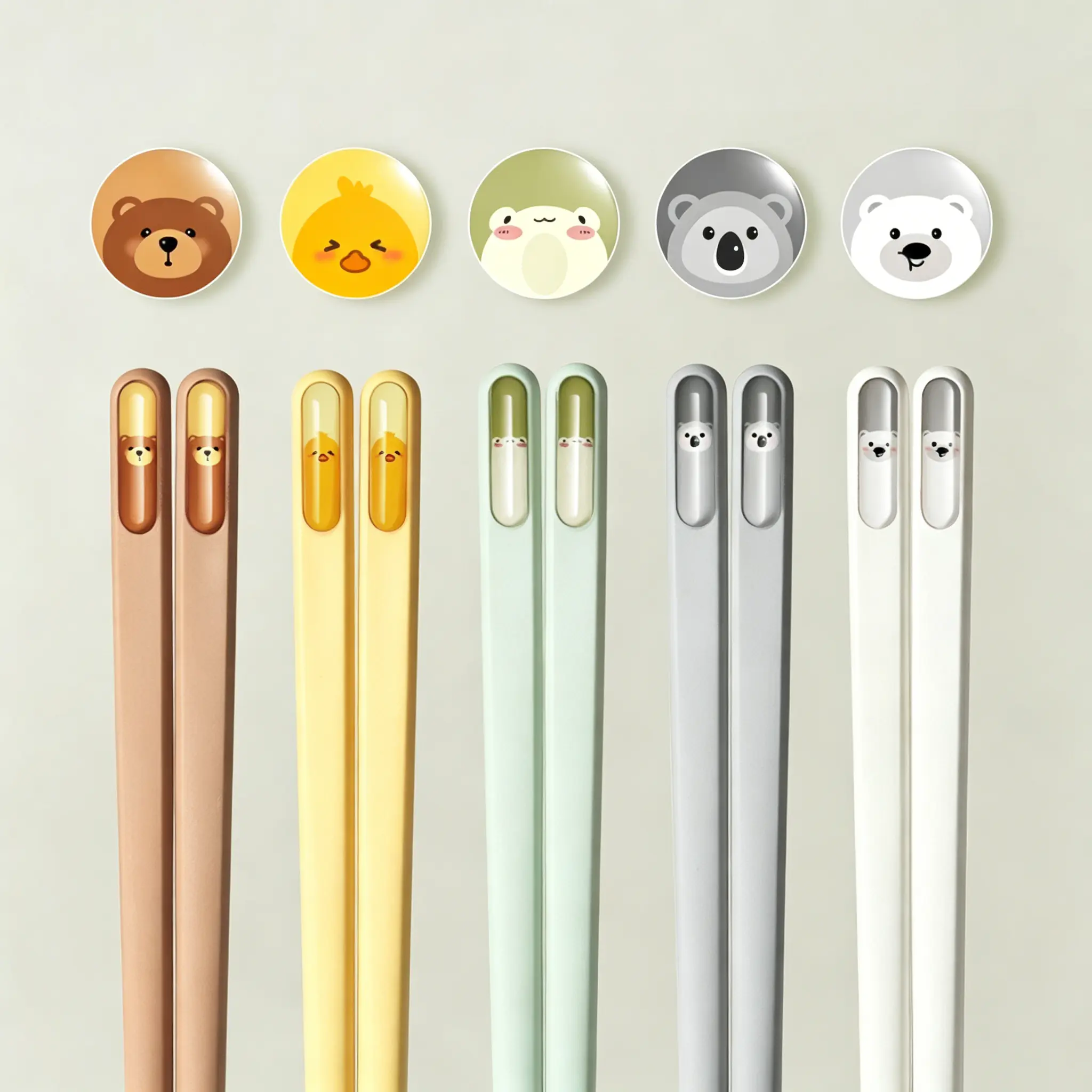 Cute Chopsticks - Home Use Anti-Mold, Anti-Slip, High Temperature Resistant