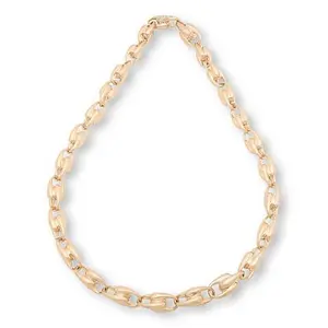 MarlaWynne 23" CZ-Accented Fancy Mariner Link Necklace