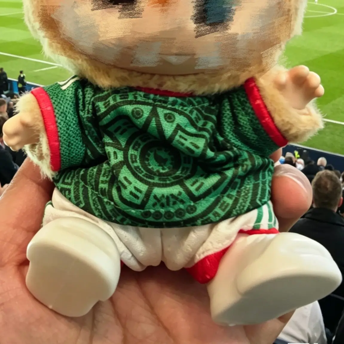 Breathable Soccer Mesh Sports Wear, 15-17cm Cotton Doll, Labubu Compatible, Healing Transformation Accessory, Mini Soccer, Doll Outfit, Doll Clothing