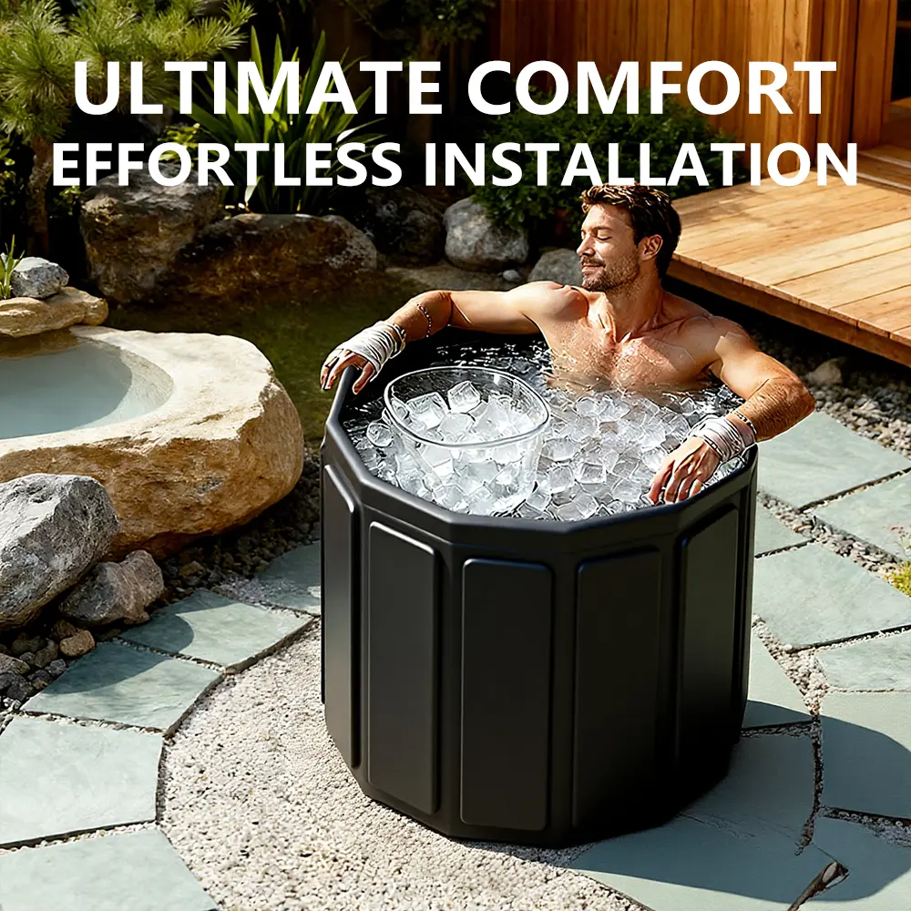 Ice Bath Pro Max – Oversized Cold Plunge Tub for Athletes & Muscle Recovery