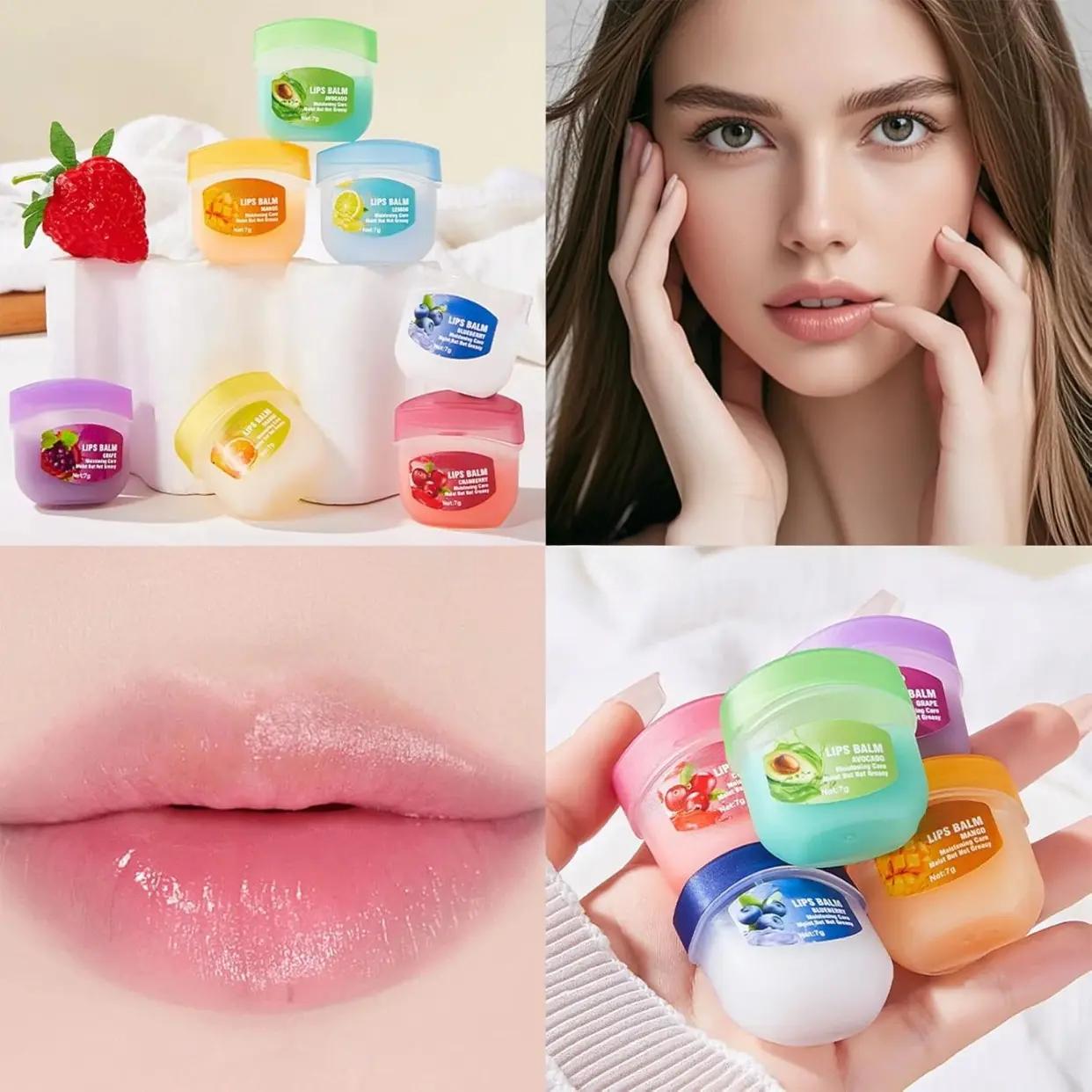 Fruity Lip Balm Variety Pack, Beeswax Night Lip Balms, Colorless, Moisturizing & Nourishing Lip Care Set, Portable, Compact & Convenient, Easy to Carry, Cute Appearance, Perfect for Party, Graduation & Wedding Gifts #GLOBAL PICKS