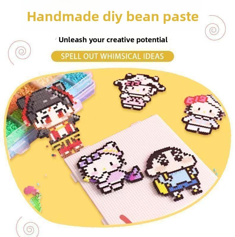 DIY bead craft kit for children, 3D bead supplementary beads, high-quality mard fusion beads