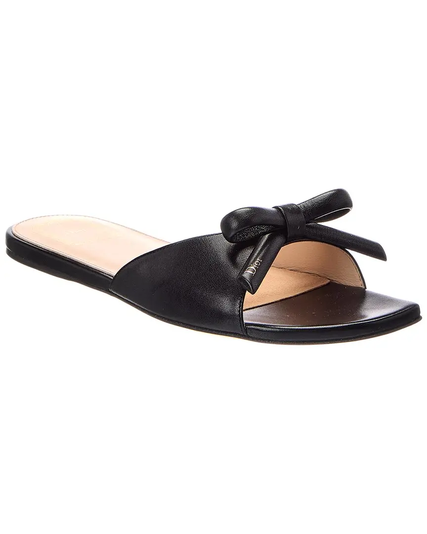 Dior Bow Leather Sandal
