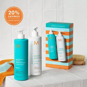 20% Savings Moisture Repair Shampoo & Conditioner Half-Liter Set