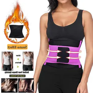 Red Waist Trainer Shaper for Effective Slimming and Body Contouring
