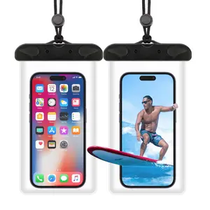 Waterproof Phone Pouch, 2 Counts/set Phone Storage Bag, Phone Accessories for Outdoor Activities, Beach & Cruise Gear