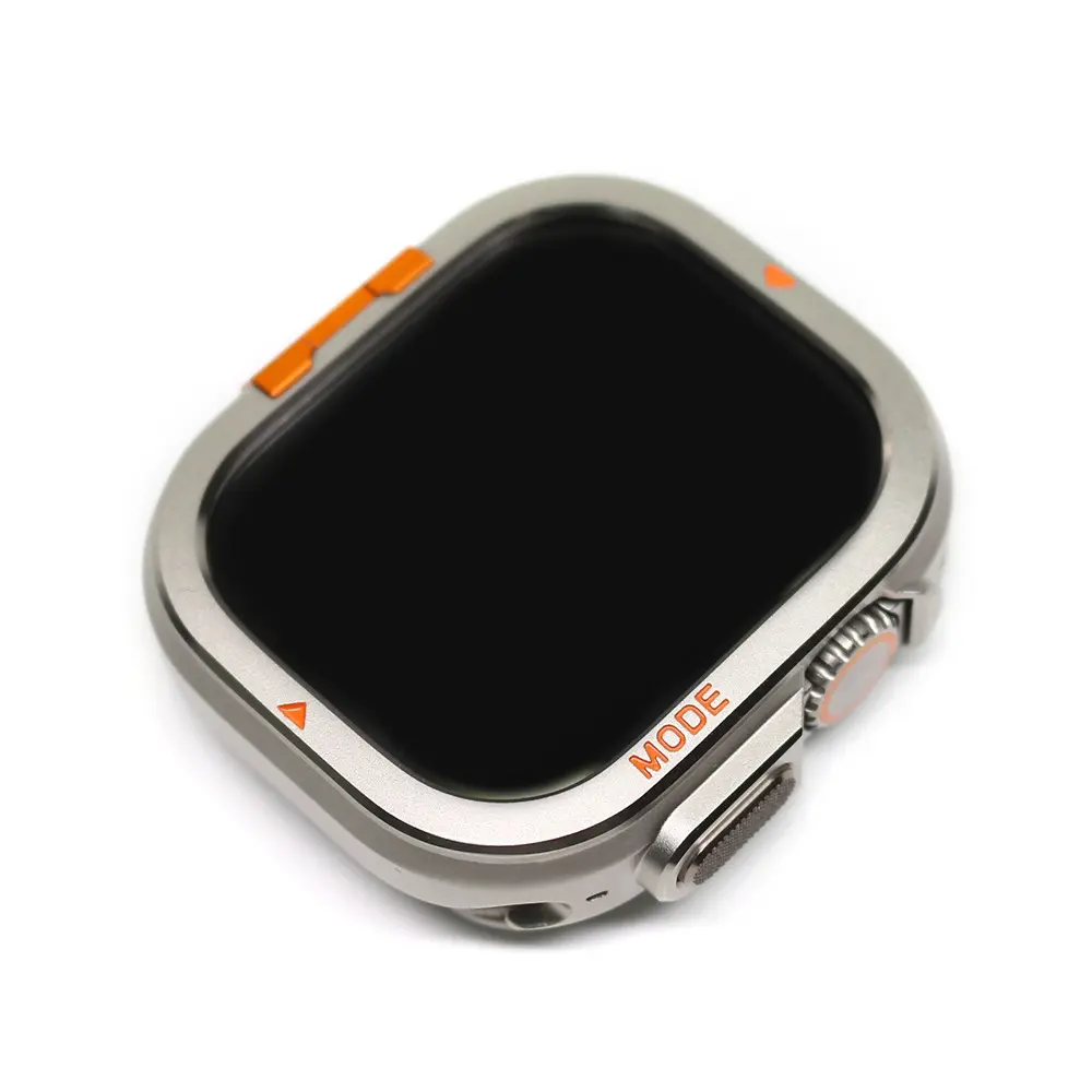URVOI Alpine Case for Apple Watch ultra 2 1 Metal alloy cover hard bumper for iWatch full protector natural black colors 49mm Smart Watch Accessories Smartwatch Accessories