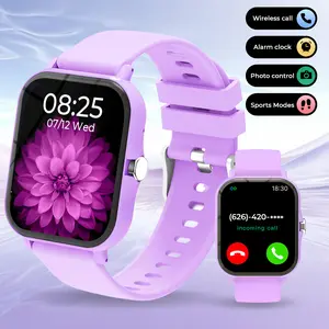 Smart watch, wireless talking/dialing, multi-sport mode, message notifications, call reminder and rejection, wearable multi-functional smartwatch with high-definition touchscreen ,Outdoor Sports,Suitable for men and women.
